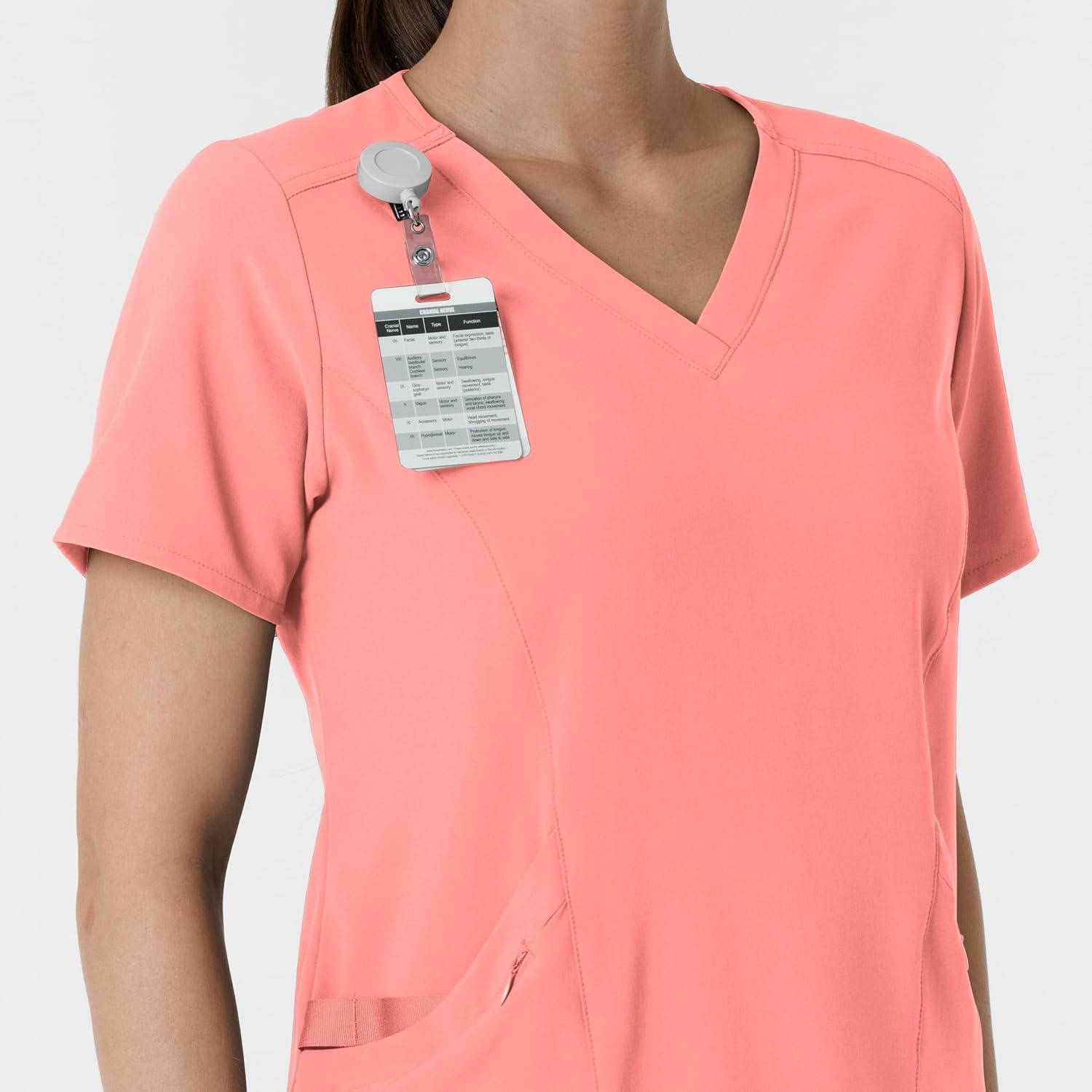 imageWink Womens Scrub TopParadise Pink