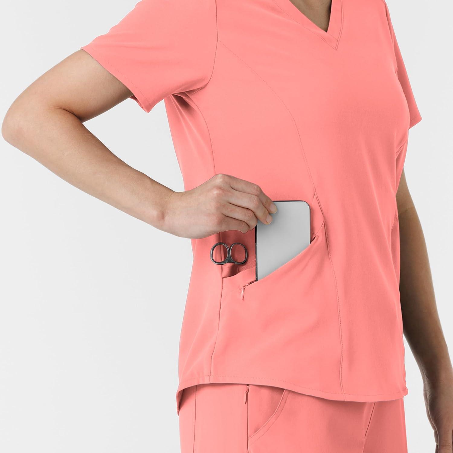 imageWink Womens Scrub TopParadise Pink
