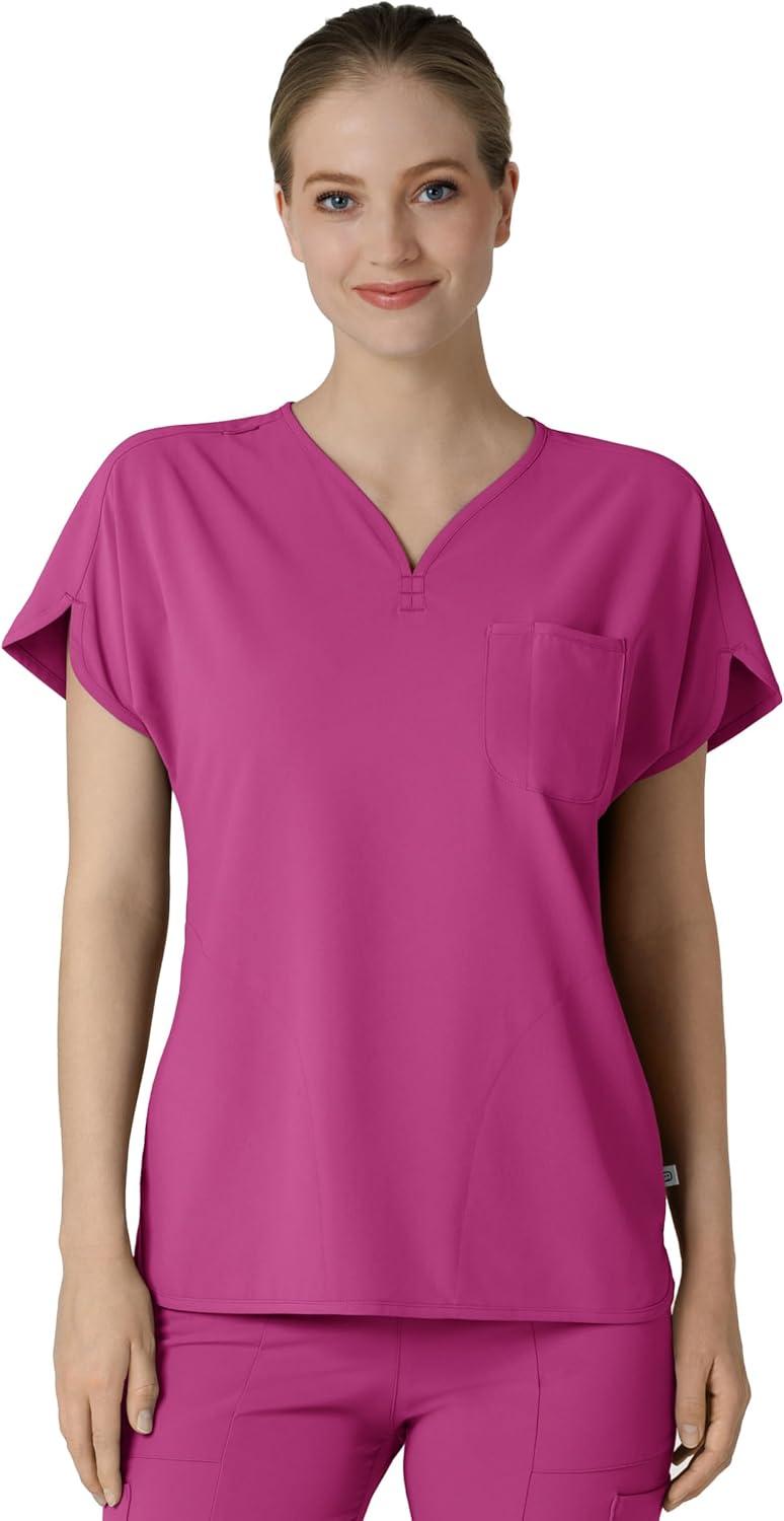 imageWink Womens Scrub TopRaspberry