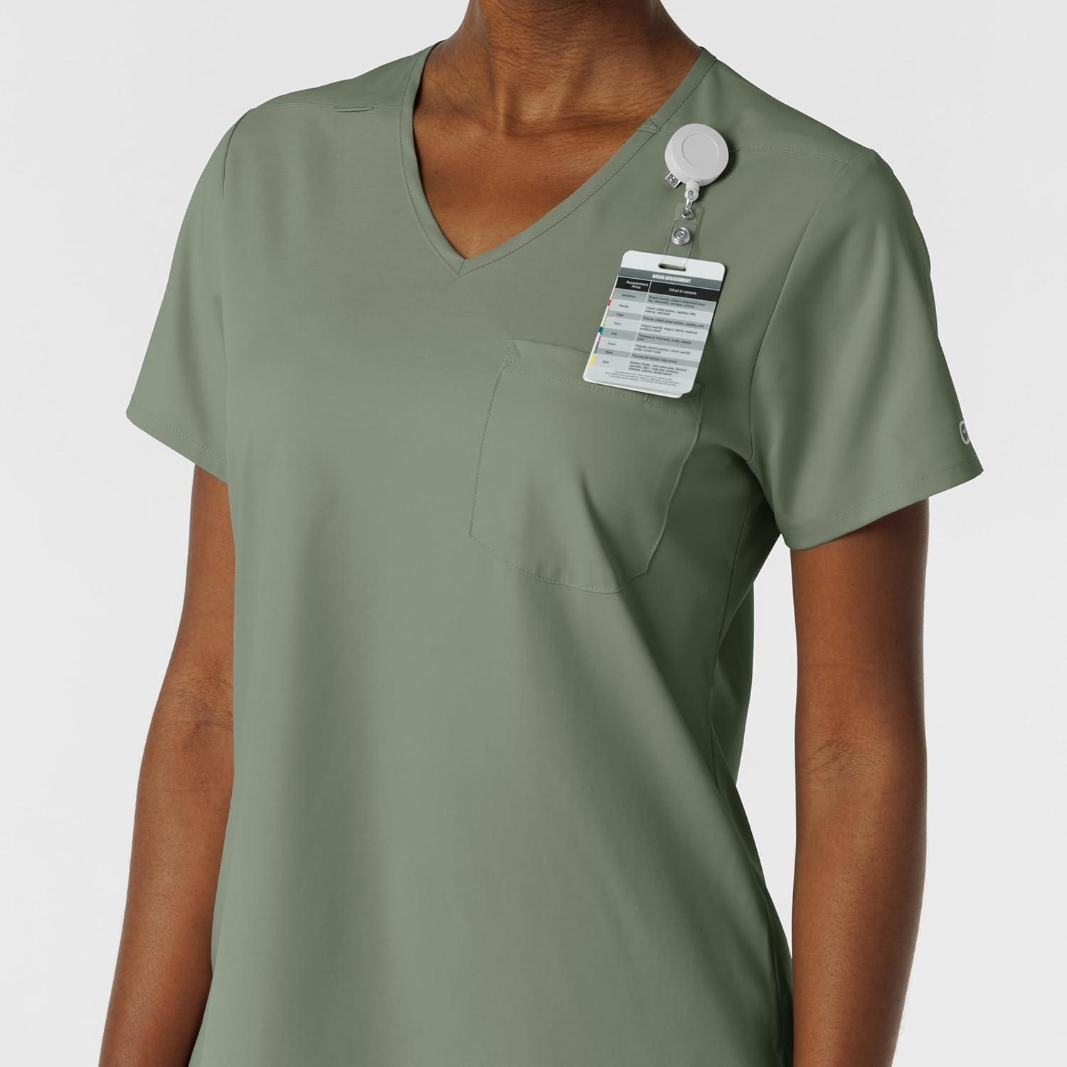 imageWink Womens Scrub TopSage