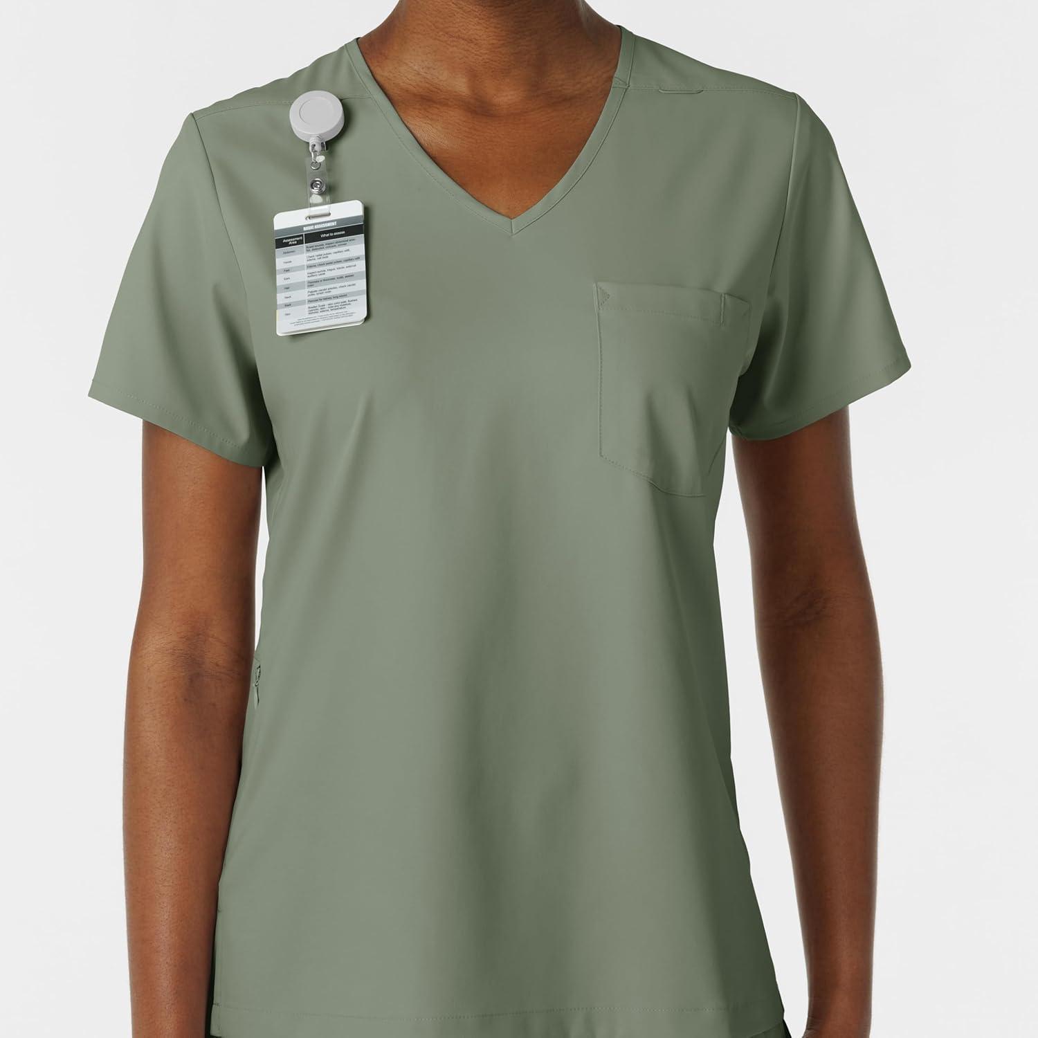 imageWink Womens Scrub TopSage