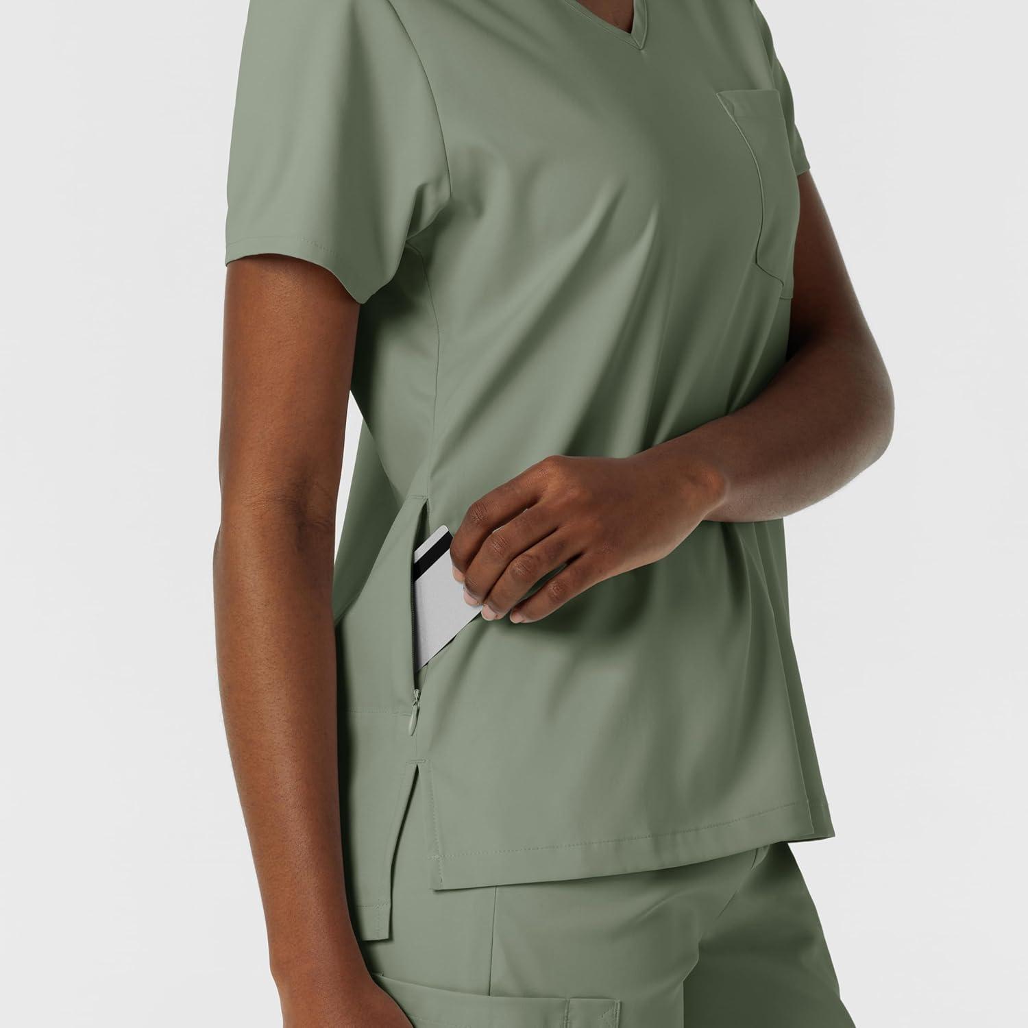 imageWink Womens Scrub TopSage