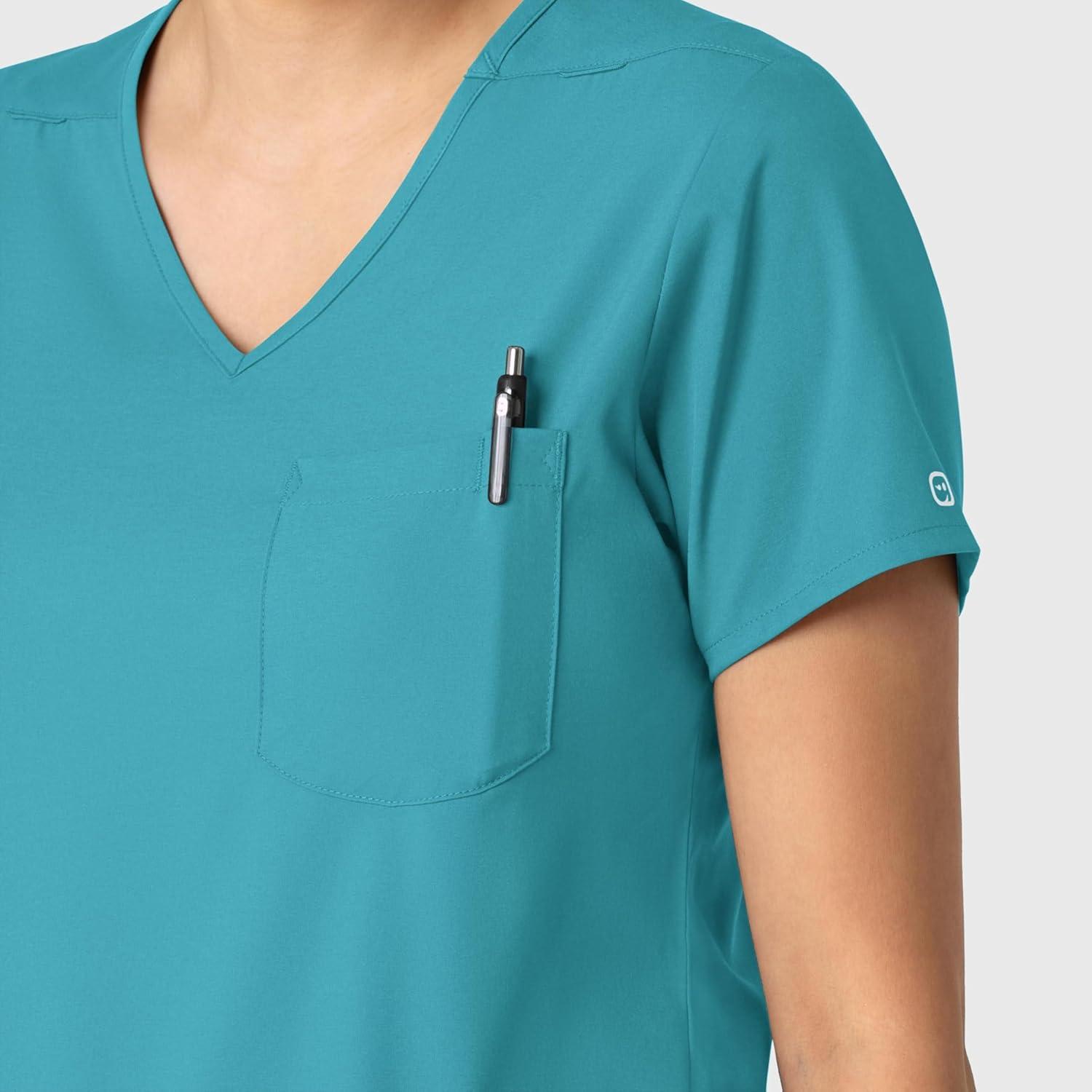 imageWink Womens Scrub TopTeal