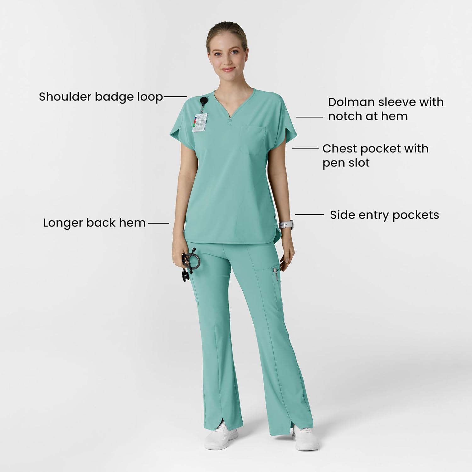 imageWink Womens Scrub TopTurquoise