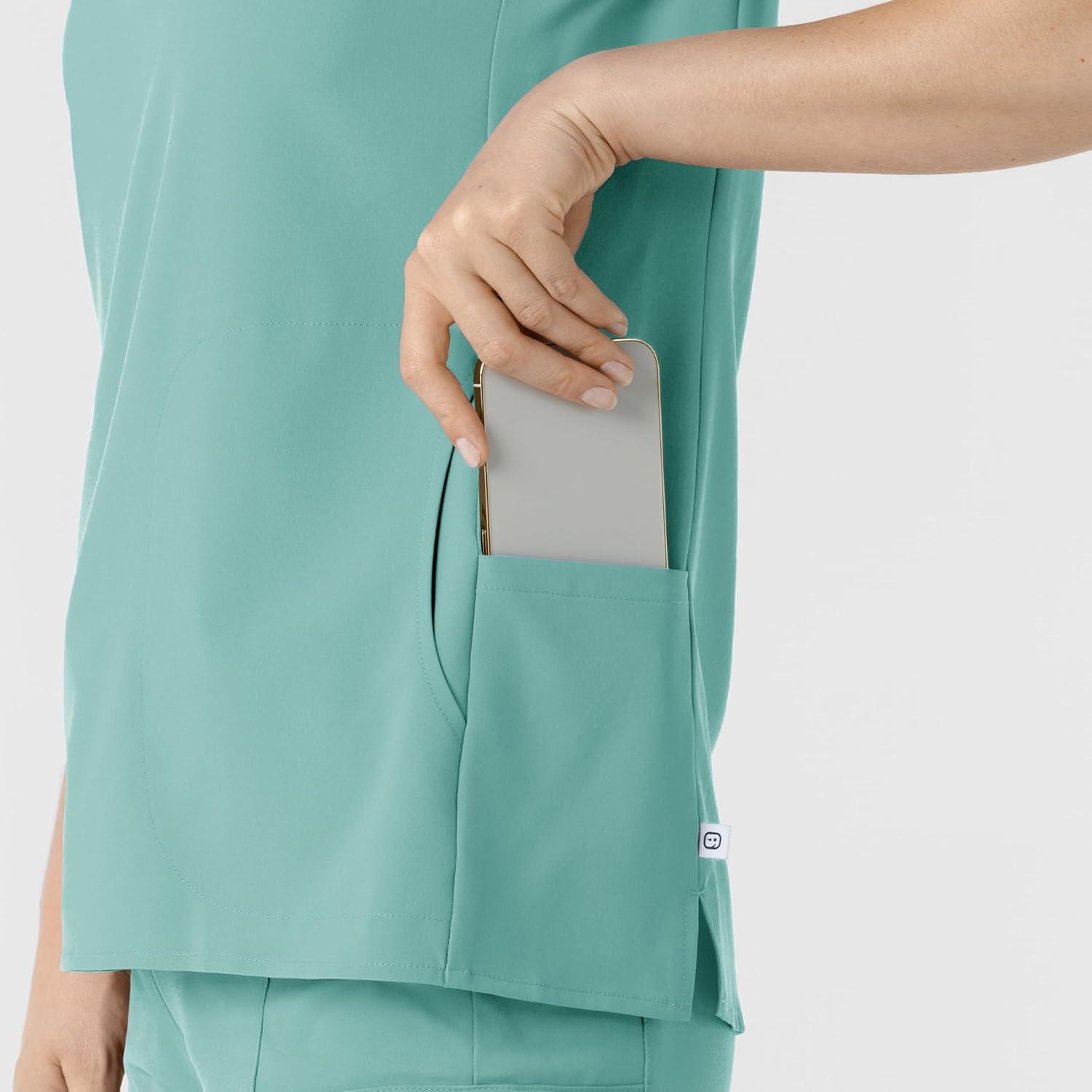 imageWink Womens Scrub TopTurquoise