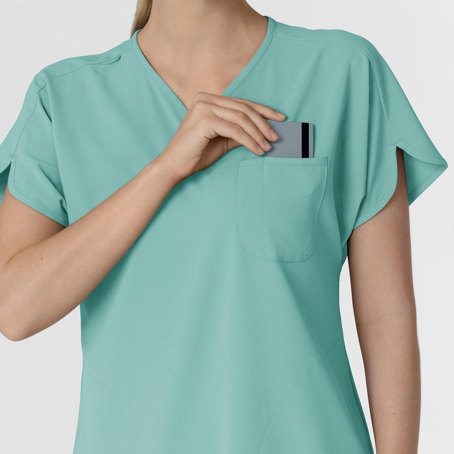 imageWink Womens Scrub TopTurquoise