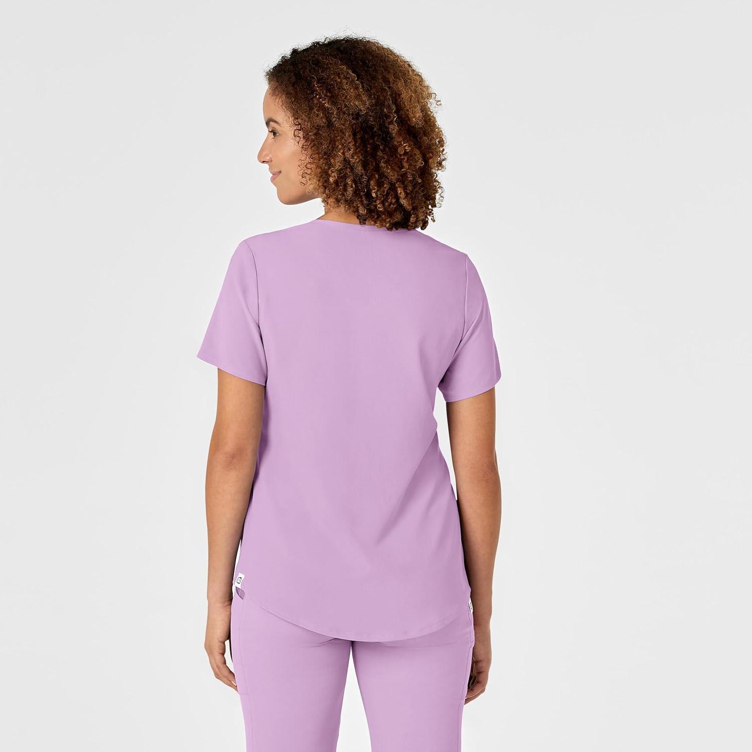 imageWink Womens Scrub TopViolet Tulle