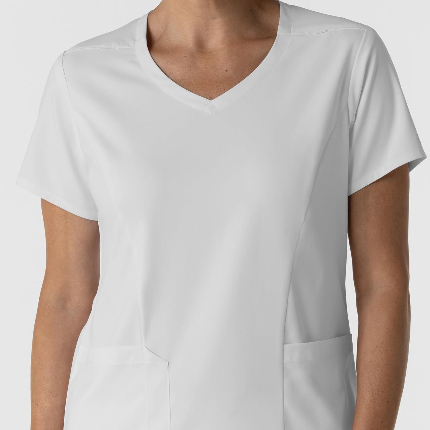 imageWink Womens Scrub TopWhite