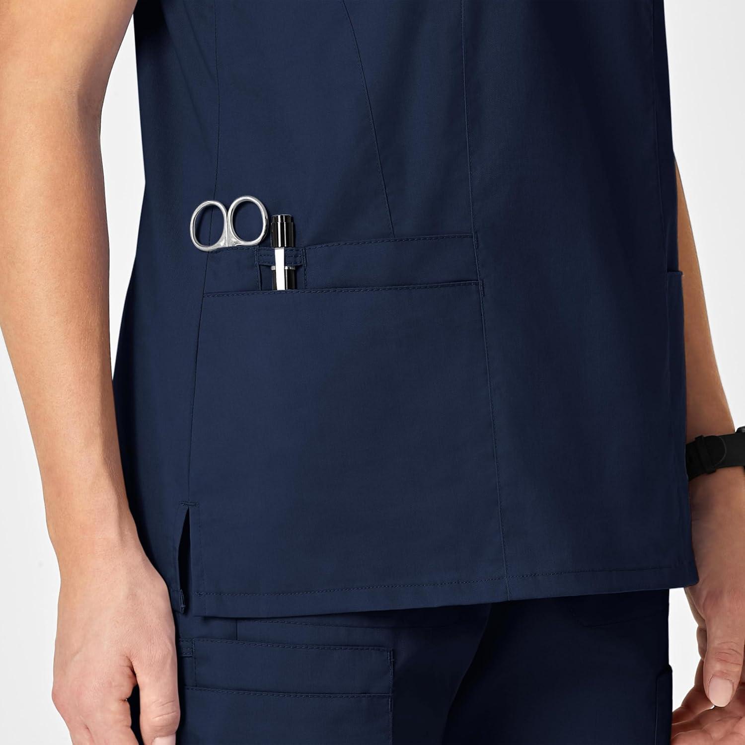 imageWink Womens Womens Shaped VNeck TopNavy