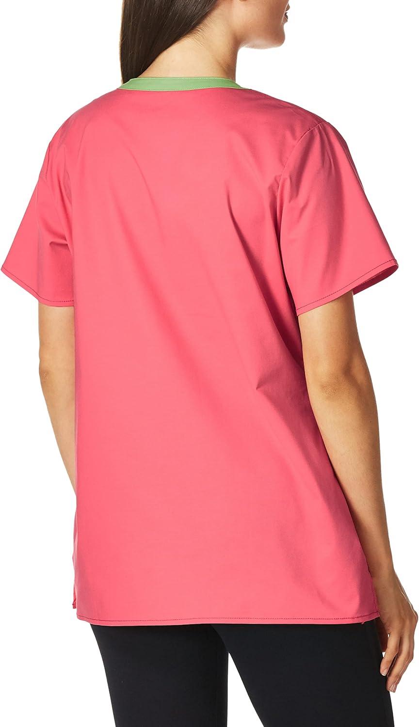 imageWonderWink Womens Wonderflex Patience Scrub Top Papaya Medium