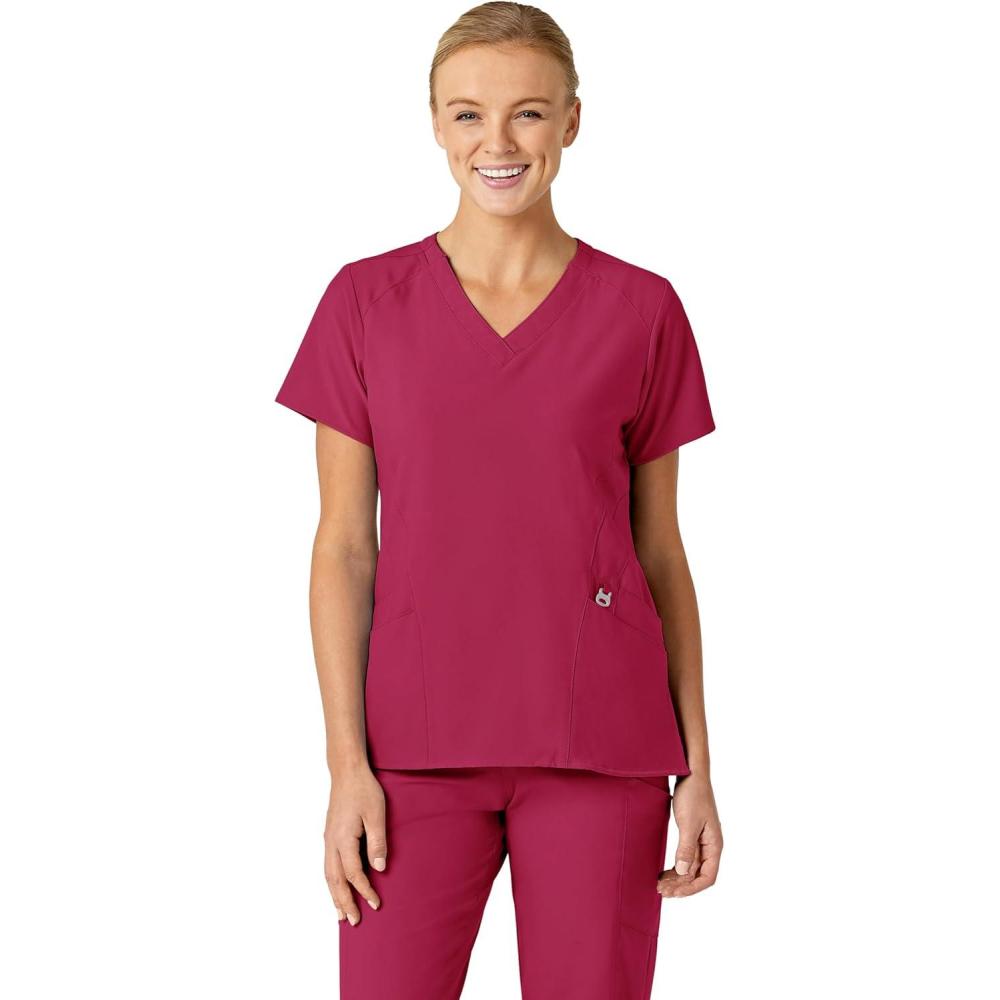 imageWink Womens Scrub TopViva Magenta