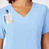 WINK Womens Scrub Top(Powder Blue)