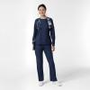 Wink Boundless Scrubs for Women, Classic Long Sleeve Scrub Tee – Navy, S