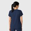 Wink Boundless Women’s 2-Pocket V-Neck Scrub Top – Navy, 2X