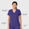 Wink Boundless Women’s Tuck-in Scrub Top – Grape, M