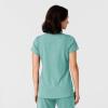 Wink Nova Women’s Flex-n-Reach Shoulder Panel V-Neck Scrub Top – Turquoise, XL