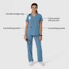 Wink Nova Women’s Flex-n-Reach V-Neck Scrub Top – Pacific Blue, M