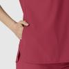Wink Renew Scrubs for Women, Dolman Scrub Top – Ruby, 2X