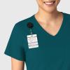 Wink Womens Scrub Top(Caribbean Blue)
