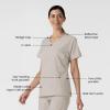 Wink Womens Scrub Top(Cloud)