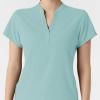 Wink Womens Scrub Top(Coastal Blue)