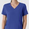 Wink Womens Scrub Top(Galaxy Blue)
