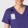 Wink Womens Scrub Top(Grape)