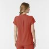 Wink Womens Scrub Top(Mineral Red)
