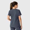 Wink Womens Scrub Top(Navy Heather)