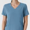 Wink Womens Scrub Top(Pacific Blue)