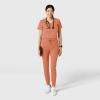 Wink Womens Scrub Top(Terracotta)