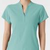 Wink Womens Scrub Top(Turquoise)