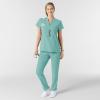 Wink Womens Scrub Top(Turquoise)