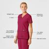 Wink Womens Scrub Top(Viva Magenta)