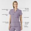 Wink Womens Scrub Top(Wisteria)