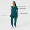 Wink Women’s Women’s Drop Shoulder Boxy Scrub Top(Caribbean)
