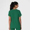 Wink Women’s Women’s Drop Shoulder Boxy Scrub Top(Hunter)