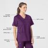 Wink WonderWORK Scrubs for Women, V-Neck Scrub Top