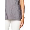 WonderWink Women’s Wonderflex Verity Scrub Top, Pewter, Medium