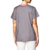 WonderWink Women’s Wonderflex Verity Scrub Top, Pewter, Medium