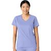 Wink Boundless Women’s 2-Pocket V-Neck Scrub Top – Ceil Blue, XS