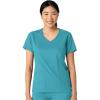 Wink Boundless Women’s 2-Pocket V-Neck Scrub Top – Teal, 5X