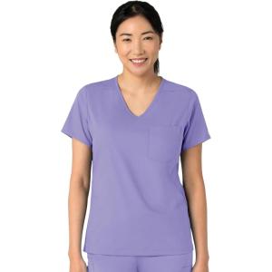 Wink Womens Scrub Top(Iris Purple)