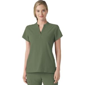 Wink Womens Scrub Top(Olive)