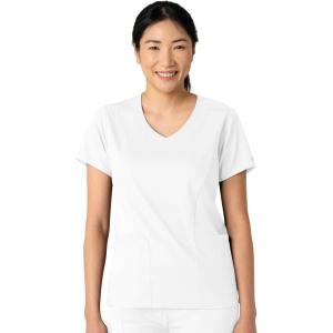 Wink Womens Scrub Top(White)