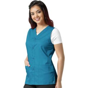 WonderWink womens Vest(Teal)