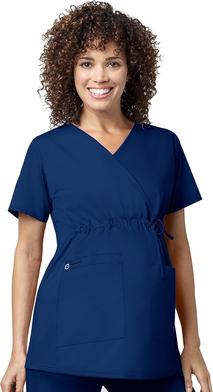imageWonderWink Womens Wonderwork Maternity Top Navy XSmall