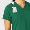 WonderWink Womens Women’s Flex-n-Reach V-Neck Scrub Top(Hunter)