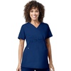 WonderWink Women’s Wonderwork Maternity Top, Navy, X-Small