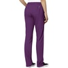 WonderWink W123 Women’s Stylized V-neck Top & Flat Front Double Cargo Pant Scrub Set + Badge Reel